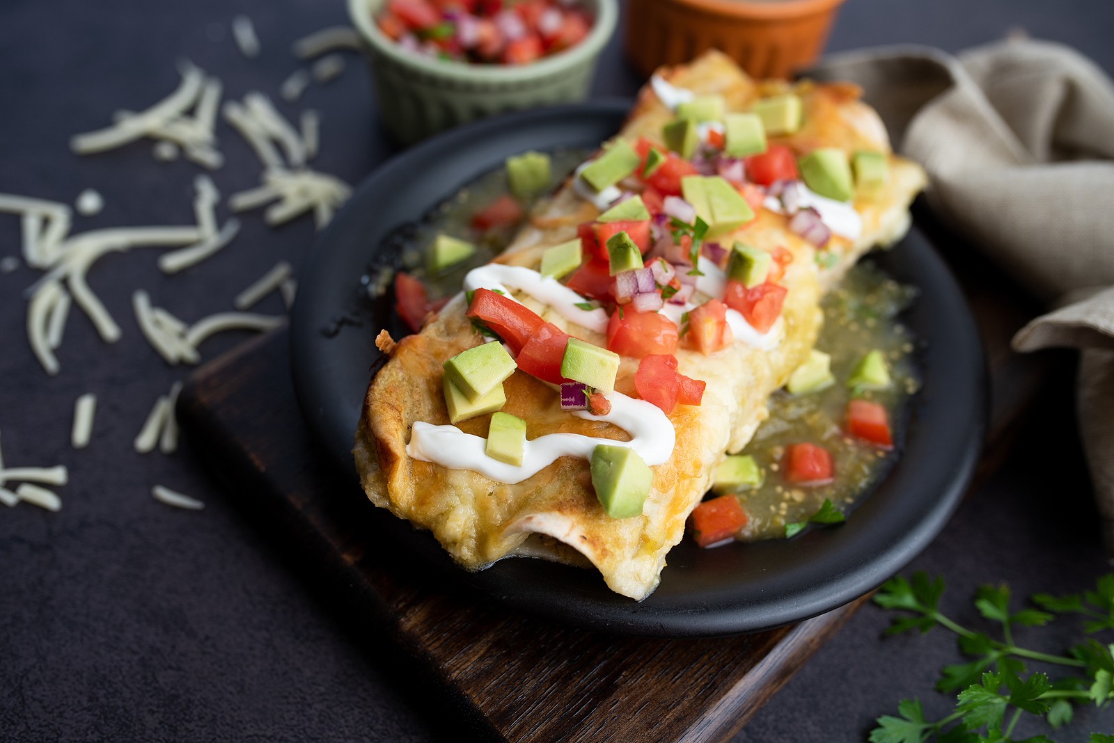 verde-chicken-enchiladas-with-hot-sauce verde-chicken-enchiladas-with-hot-sauce
